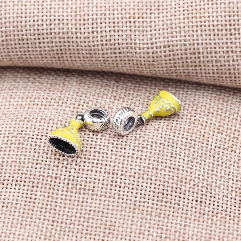(image pour) PANDORA - Charm Disney, Robe de Belle - 791576ENMX - Afficher 3