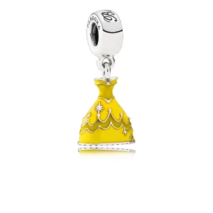 (image pour) PANDORA - Charm Disney, Robe de Belle - 791576ENMX