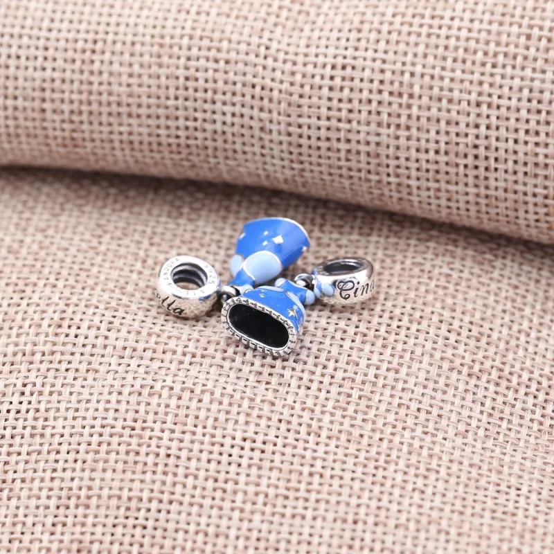 (image pour) PANDORA - Charm Disney, Robe de Cendrillon - 791578ENMX - Afficher 3