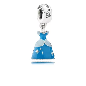 (image pour) PANDORA - Charm Disney, Robe de Cendrillon - 791578ENMX