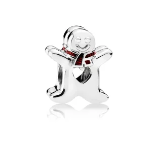 (image pour) PANDORA - Charm Délicieux Bonhomme en Pain d'épices - 792002EN07