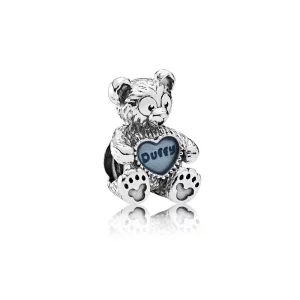 (image pour) PANDORA - Charm Duffy Bleu - 792129EN128