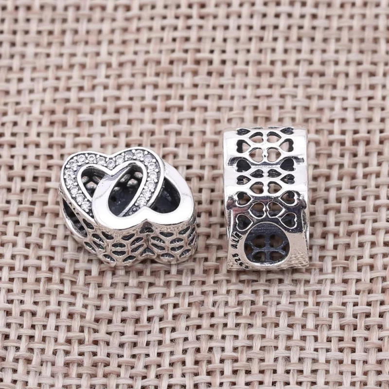 (image pour) PANDORA - Charm Entrelacs d'Amour - 791880cz - Afficher 2