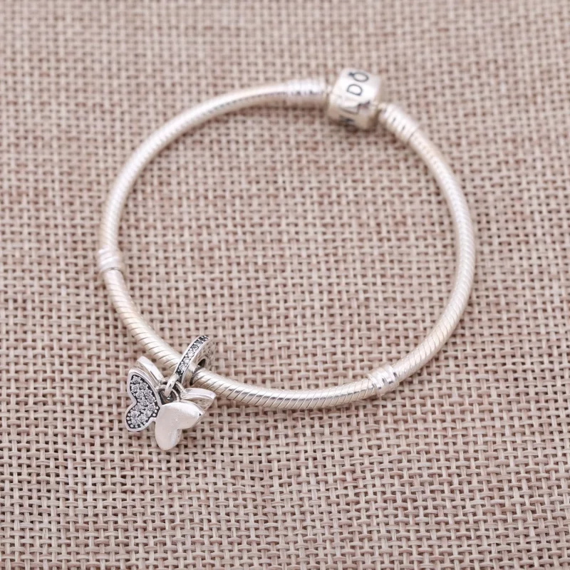 (image pour) PANDORA - Charm Envolée de Papillons - 791844CZ - Afficher 2