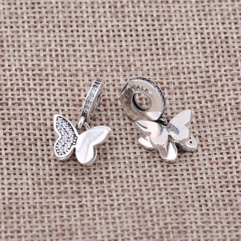 (image pour) PANDORA - Charm Envolée de Papillons - 791844CZ - Afficher 3