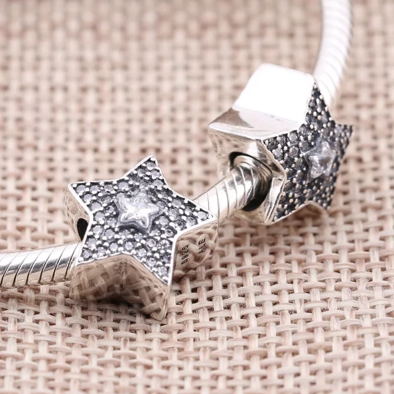 (image pour) PANDORA - Charm Etoile Filante Pavée - 791384CZ - Afficher 2