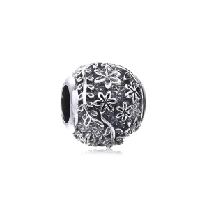 (image pour) PANDORA - Charm Feuilles et fleurs - PS0069-1