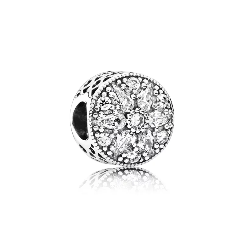 (image pour) PANDORA - Charm Fleur Lumineuse - 791762CZ