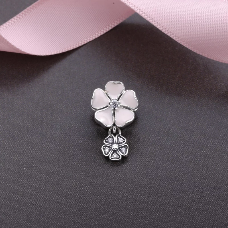 (image pour) PANDORA - Charm Fleurs Poétiques - 791827EN40 - Afficher 2