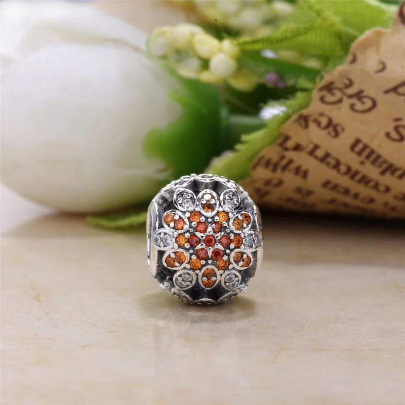 (image pour) PANDORA - Charm Flocon de Neige Cristallisé - 791760NBLMX - Afficher 4