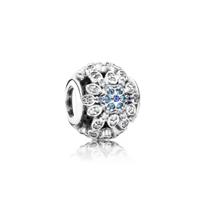 (image pour) PANDORA - Charm Flocon de Neige Cristallisé - 791760NBLMX