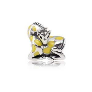 (image pour) PANDORA - Charm Girafe Jaune - P-D-216