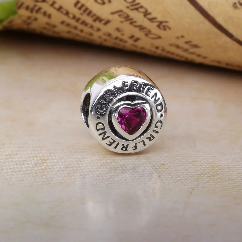(image pour) PANDORA - Charm Girlfriend - 792145CZ - Afficher 3
