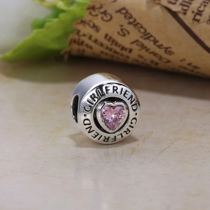 (image pour) PANDORA - Charm Girlfriend - 792145CZ - Afficher 4