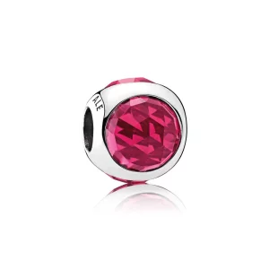 (image pour) PANDORA - Charm Gouttelette Lumineuse Cerise - 792095NCC