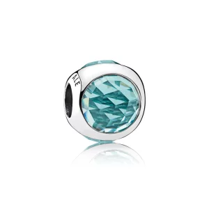 (image pour) PANDORA - Charm Gouttelette Lumineuse Menthe Glaciale - 792095NIC