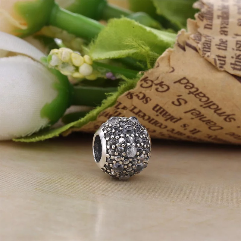 (image pour) PANDORA - Charm Gouttelettes chatoyantes - 791755PCZA - Afficher 2