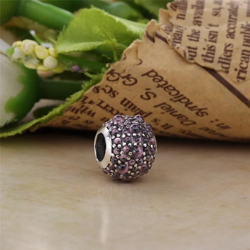 (image pour) PANDORA - Charm Gouttelettes chatoyantes - 791755PCZA - Afficher 3