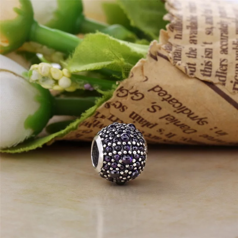 (image pour) PANDORA - Charm Gouttelettes chatoyantes - 791755PCZA - Afficher 4