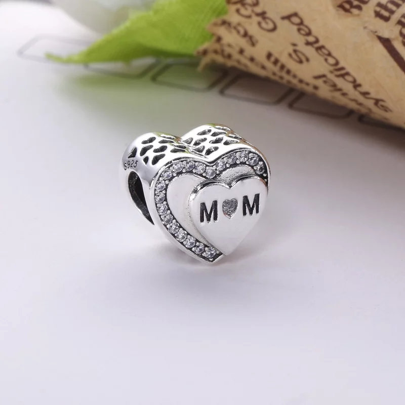 (image pour) PANDORA - Charm Hommage à une Mère - 792070CZ - Afficher 3