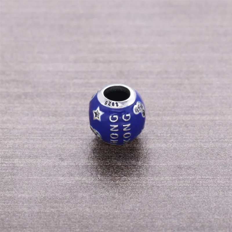 (image pour) PANDORA - Charm Hong Kong Bleu - PD0076-1 - Afficher 3
