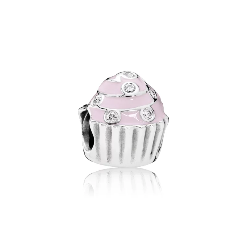 (image pour) PANDORA - Charm Irrésistible Cupcake - 791891EN68