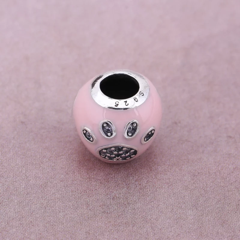 (image pour) PANDORA - Charm J'aime l'animal de compagnie Rose Rose - PD0042-1 - Afficher 2