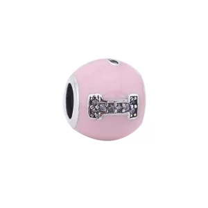 (image pour) PANDORA - Charm J'aime l'animal de compagnie Rose Rose - PD0042-1