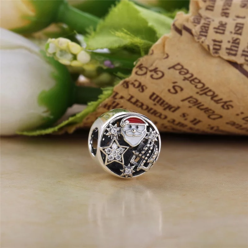 (image pour) PANDORA - Charm Joie de Noël - 796364CZ - Afficher 2