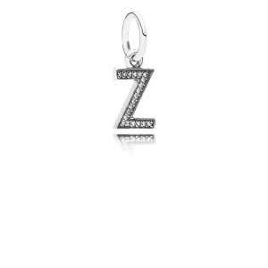 (image pour) PANDORA - Charm Lettre Z - 791338CZ