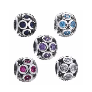 PANDORA - Charm Lumières cloutées - PX00133-1 (image pour) PANDORA - Charm Lumières cloutées - PX00133-1