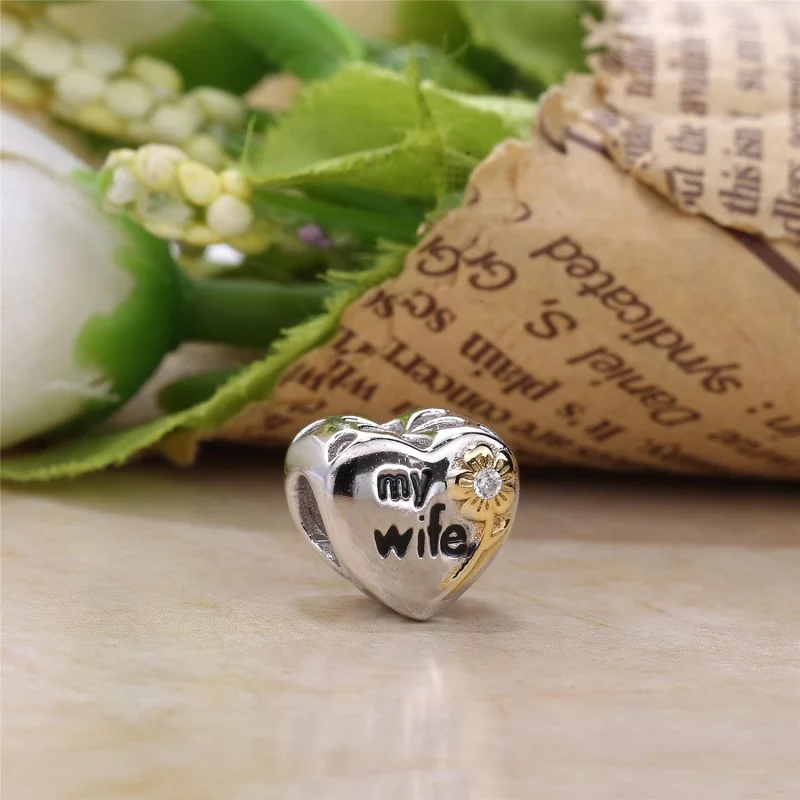 (image pour) PANDORA - Charm Ma femme - PX0051-1 - Afficher 2