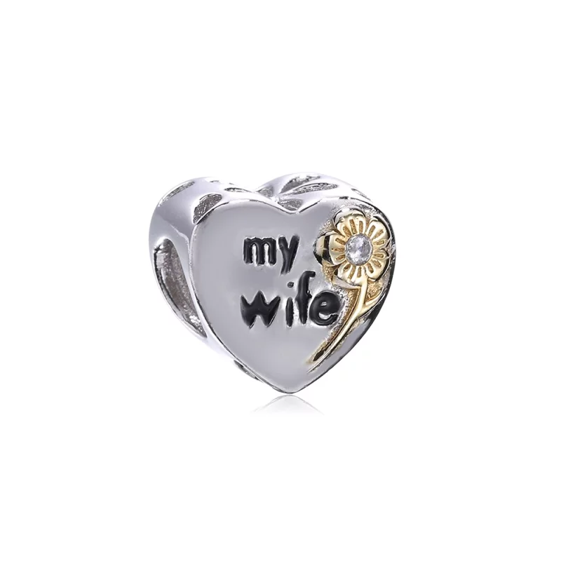 (image pour) PANDORA - Charm Ma femme - PX0051-1
