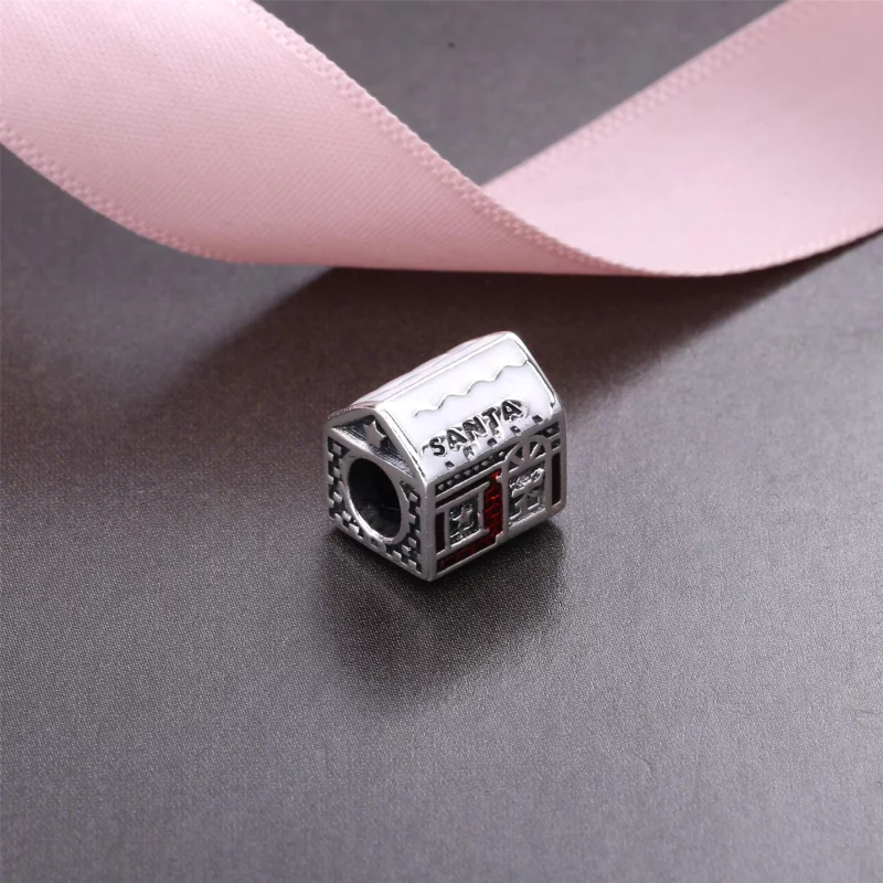(image pour) PANDORA - Charm Maison du Père Noël - 792003ENMX - Afficher 3