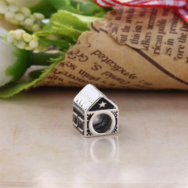 (image pour) PANDORA - Charm Maison Noir - PD0079-1 - Afficher 4
