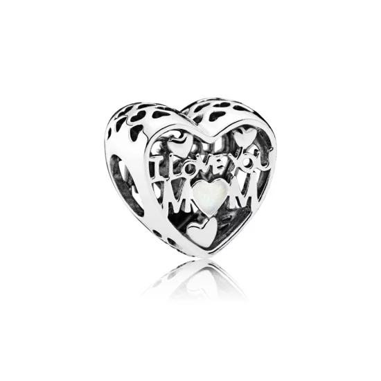 (image pour) PANDORA - Charm Maman Je t'Aime - 792067EN23