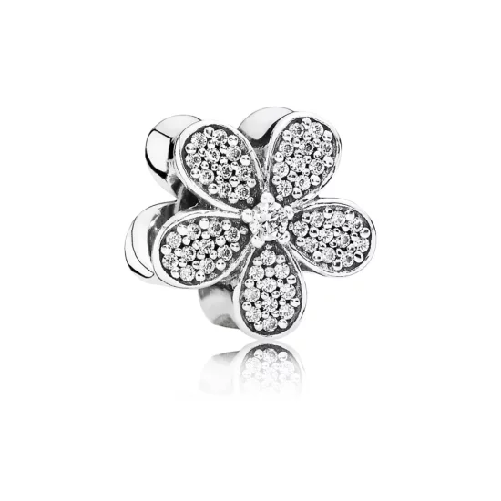 (image pour) PANDORA - Charm Marguerite éblouissante - 781480CZ