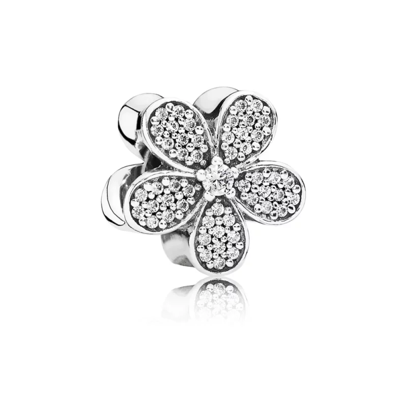(image pour) PANDORA - Charm Marguerite éblouissante - 781480CZ