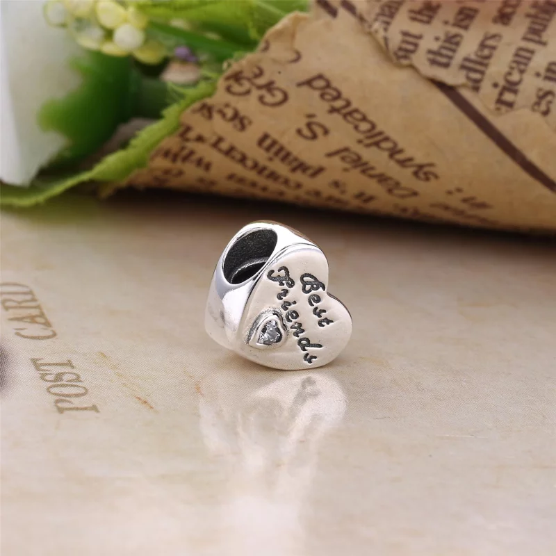 (image pour) PANDORA - Charm Meilleures Amies - 791727CZ - Afficher 3