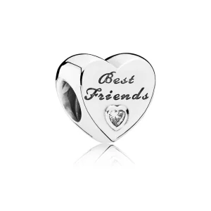 PANDORA - Charm Meilleures Amies - 791727CZ (image pour) PANDORA - Charm Meilleures Amies - 791727CZ
