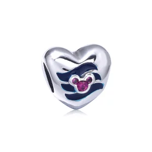 (image pour) PANDORA - Charm Mickey Coeur - PD0069-1