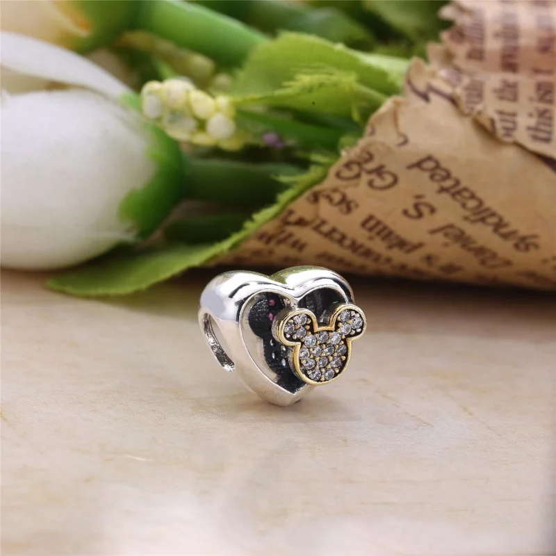 (image pour) PANDORA - Charm Mickey et Minnie - PX00295-1 - Afficher 3