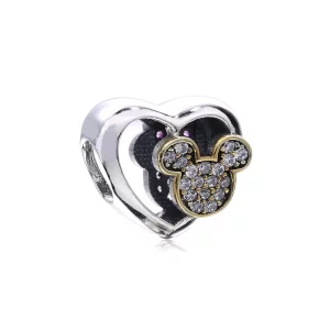 (image pour) PANDORA - Charm Mickey et Minnie - PX00295-1