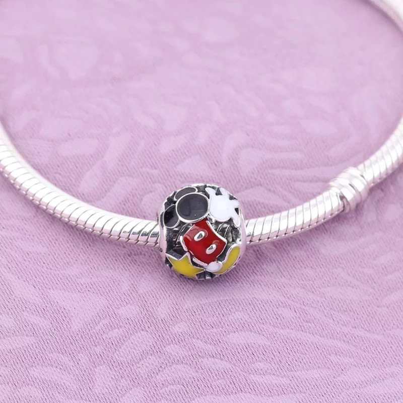 (image pour) PANDORA - Charm Mickey la souris "Mickey Mania" - 7501055880561P - Afficher 2