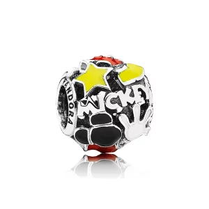 (image pour) PANDORA - Charm Mickey la souris "Mickey Mania" - 7501055880561P