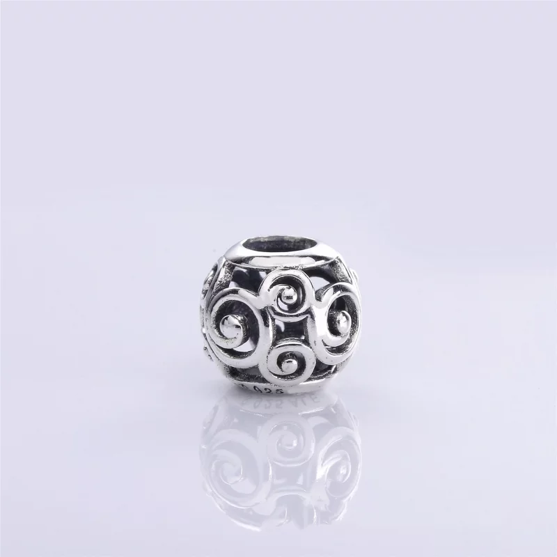 (image pour) PANDORA - Charm Mickey la souris '' Mickey Swirls '' - 7501055880559P - Afficher 3
