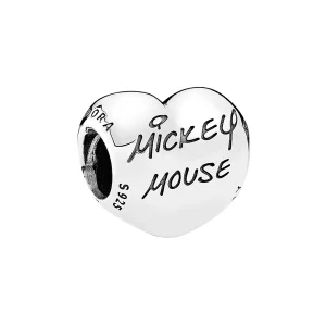 PANDORA - Charm Mickey la souris Signature - 7501057370325P (image pour) PANDORA - Charm Mickey la souris Signature - 7501057370325P