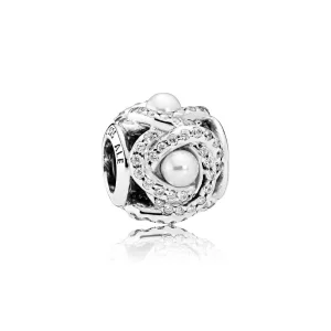 (image pour) PANDORA - Charm Nœud de l'Amour Lumineux - 792105WCP
