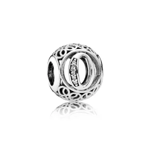 (image pour) PANDORA - Charm O ancien - 791859cz