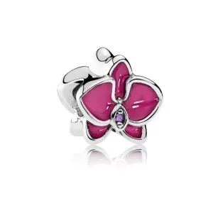 PANDORA - Charm Orchidée - 792074EN69 (image pour) PANDORA - Charm Orchidée - 792074EN69